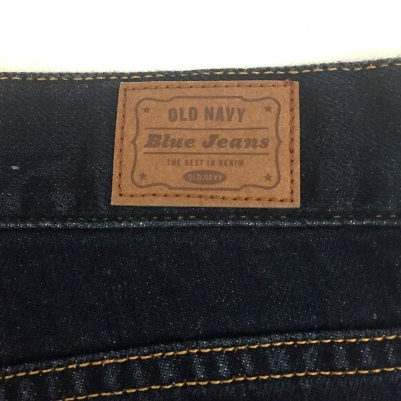 Old Navy Women's size 8 Boot Cut Low Waist Denim Blue Jeans 33/32 - Picture 6 of 6